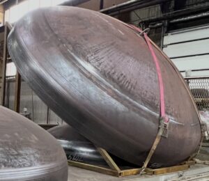 Днище эллиптическое Dв 3000×12 мм, сталь Ст3сп5, ГОСТ 6533-78